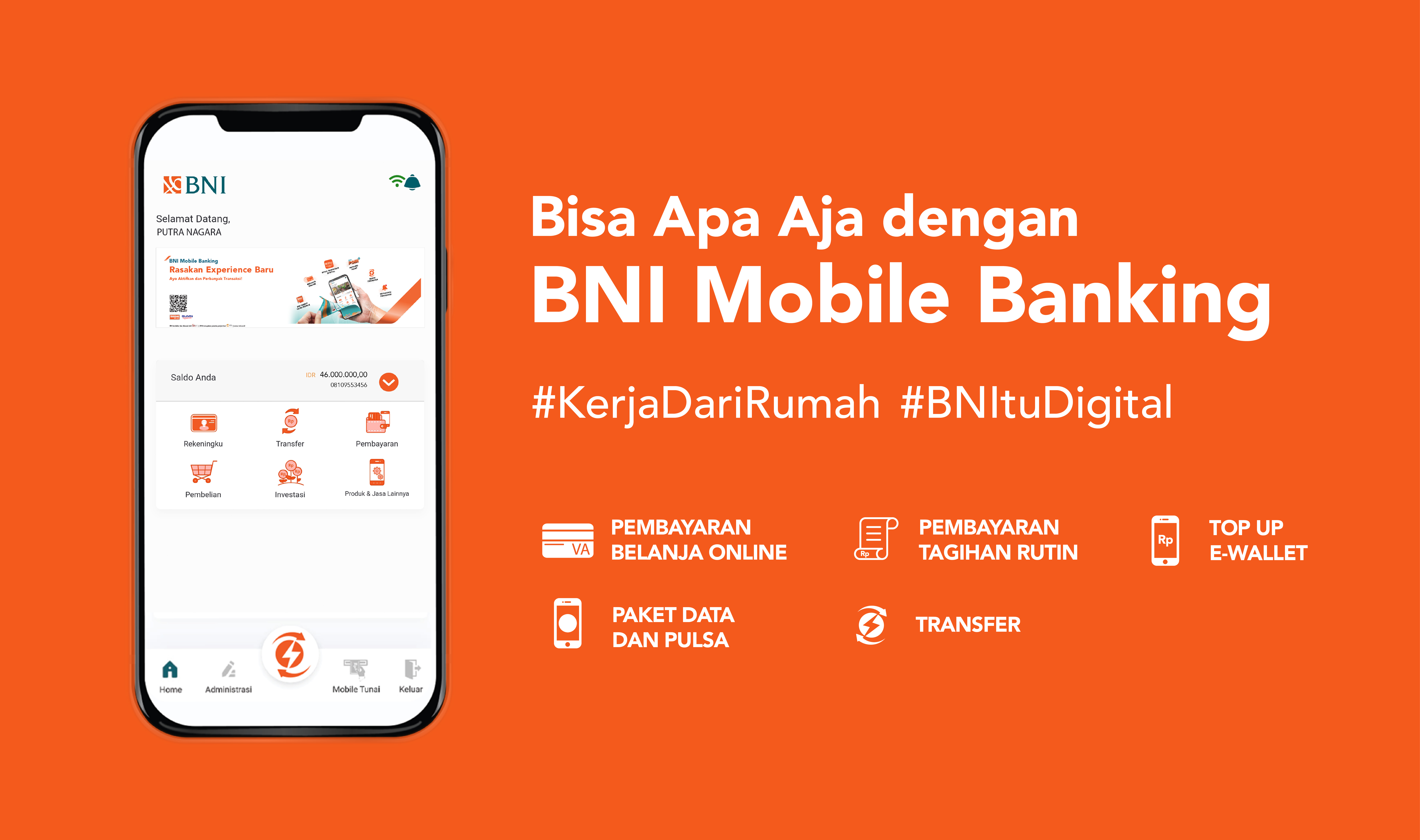 Bisa Apa Aja dengan BNI Mobile Banking