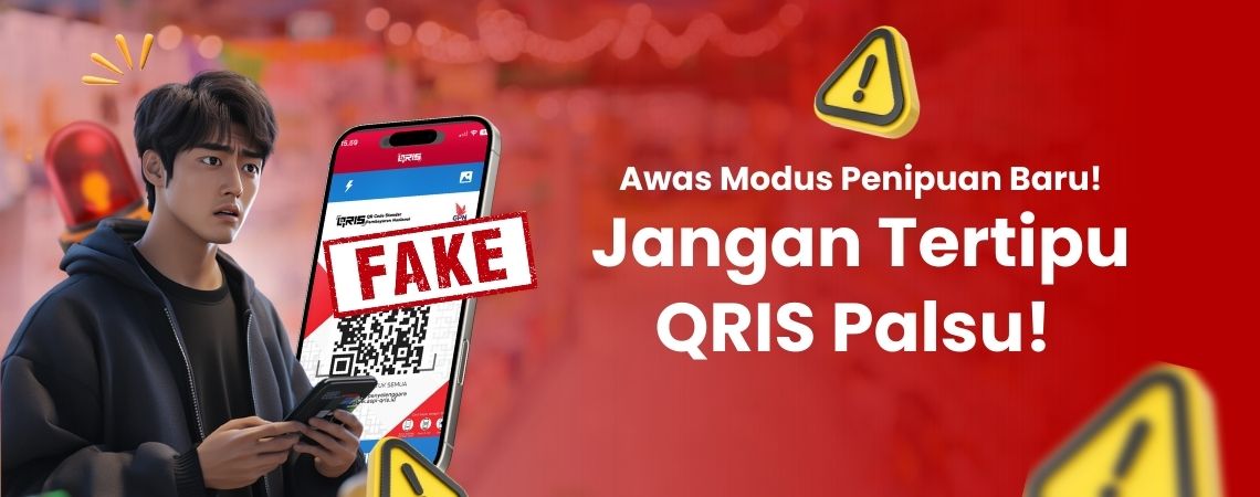 Awas Modus Penipuan Baru! Jangan Tertipu QRIS Palsu!