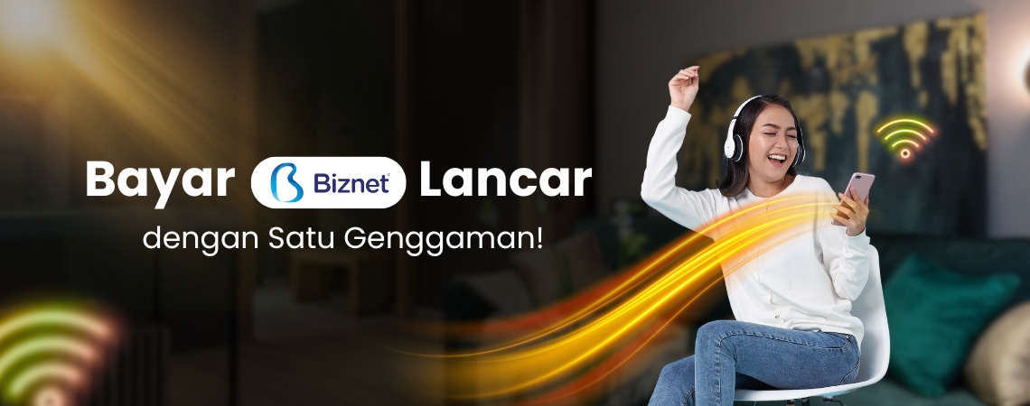Bayar Biznet Lancar dengan Satu Genggaman!