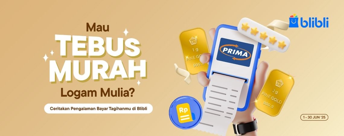 Mau Tebus Murah Logam Mulia di Blibli? Cek Ketentuannya!