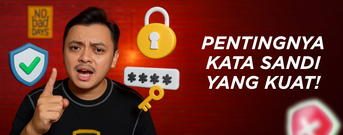 Geber PK: Pentingnya Kata Sandi Yang Kuat