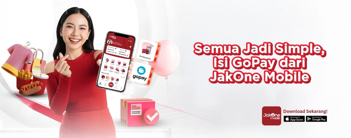 Semua Jadi Simpel, Isi GoPay dari JakOne Mobile