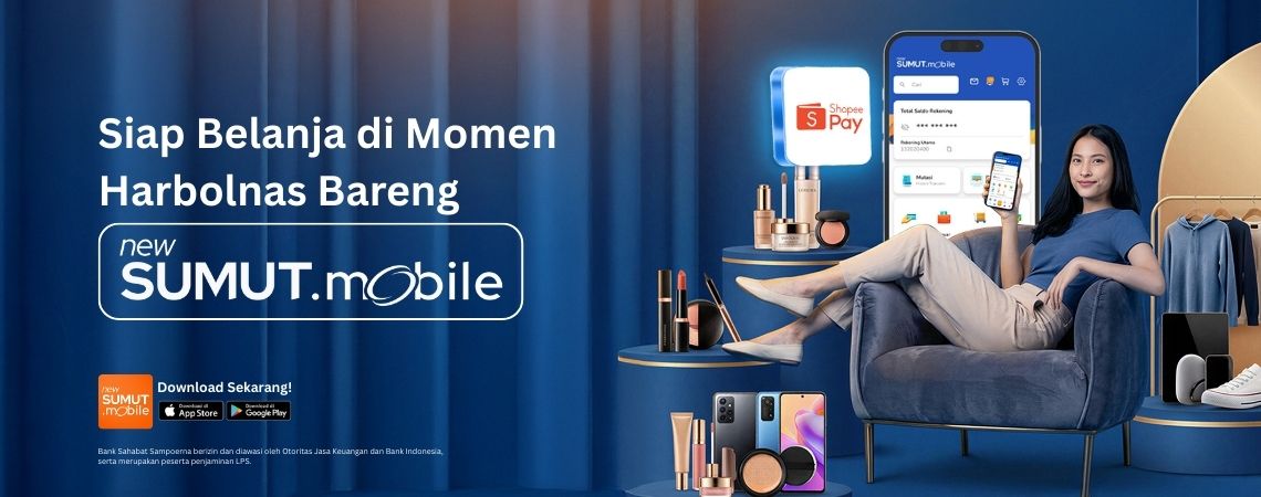 Siap Belanja di Momen Harbolnas Bareng new SUMUT.mobile