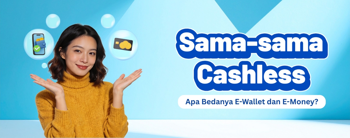Sama-sama Cashless, Apa Bedanya E-Wallet dan E-Money?