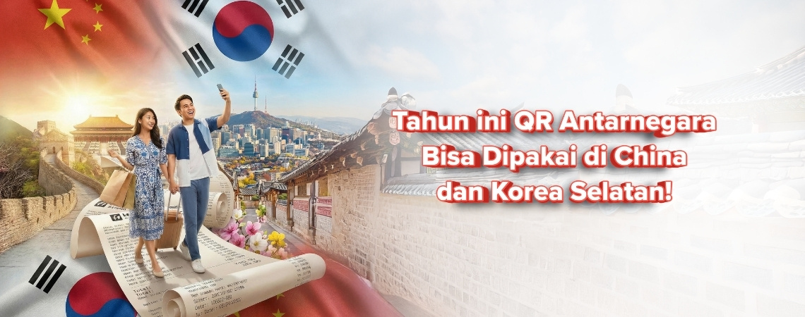 Tahun ini QRIS Bisa Dipakai di China dan Korea Selatan!