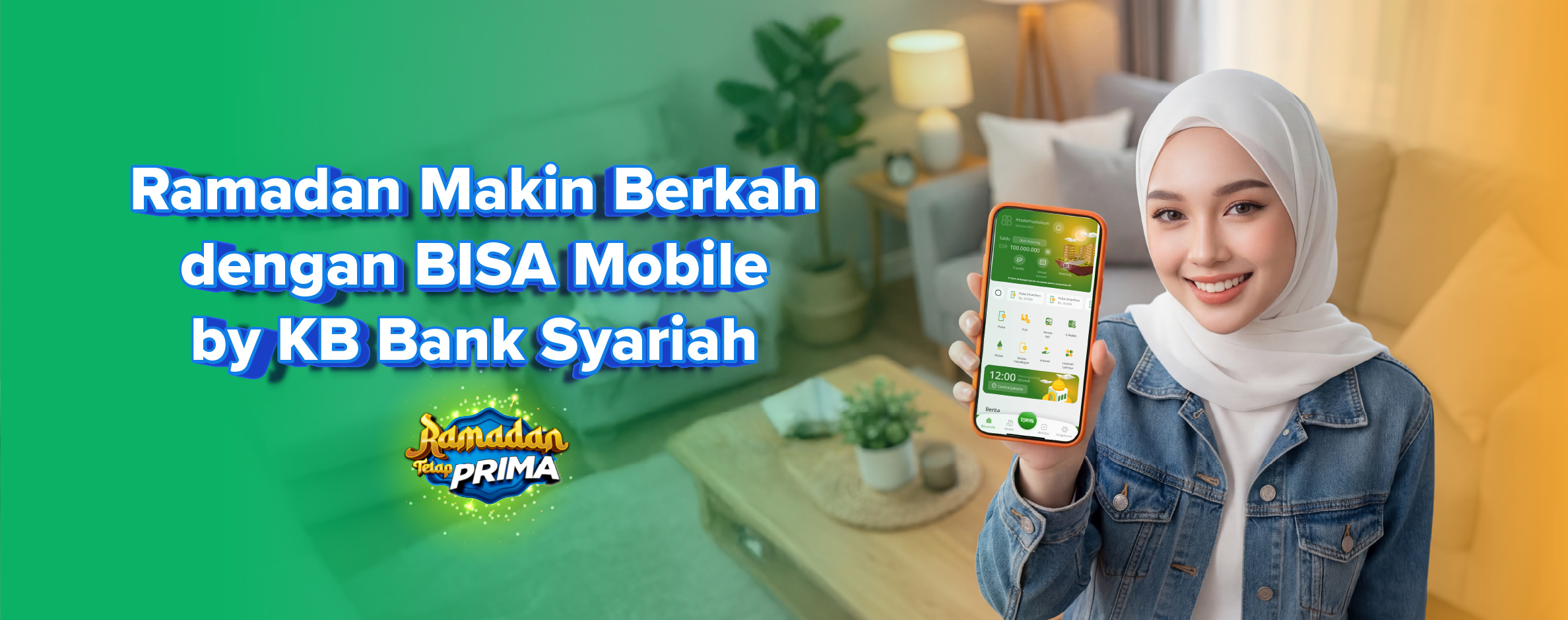 Ramadan Makin Berkah dengan BISA Mobile by KB Bank Syariah