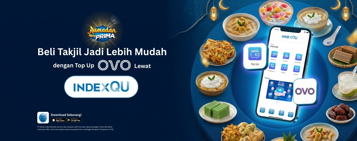 Beli Takjil Jadi Lebih Mudah dengan Top Up OVO Lewat IndexQu