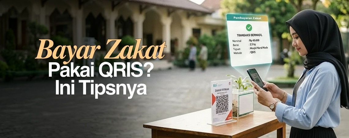 Bayar Zakat Pakai QRIS? Ini Tipsnya!