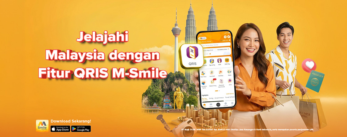 Jelajahi Malaysia dengan Fitur QRIS M-Smile