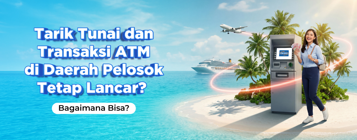 Tarik Tunai dan Transaksi ATM di Daerah Pelosok Tetap Lancar? Bagaimana Bisa?