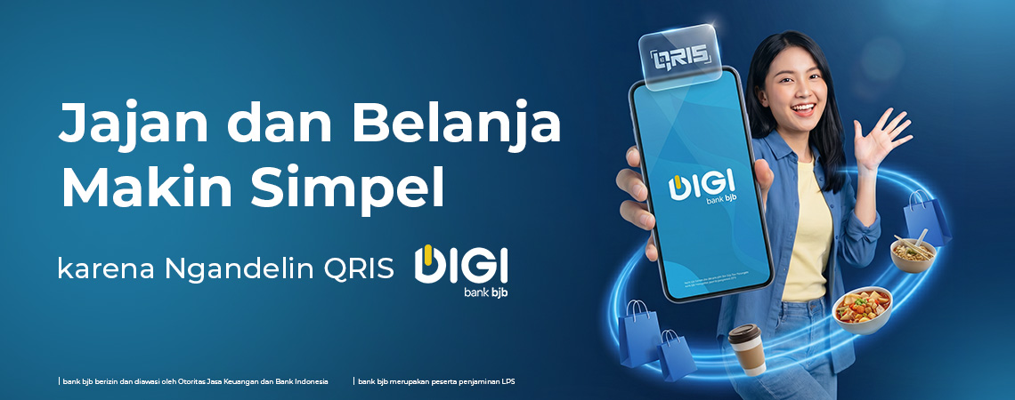 Jajan dan Belanja Makin Simpel karena Ngandelin QRIS DIGI by bank bjb
