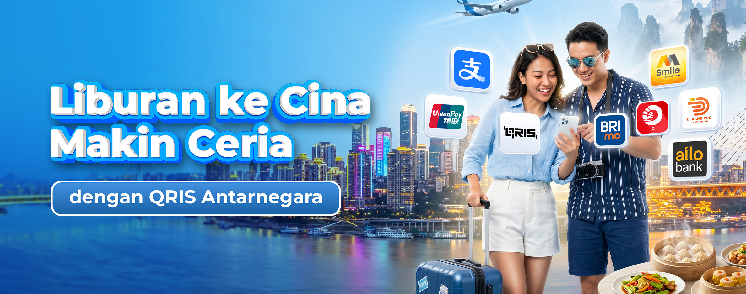 Liburan ke Cina Makin Ceria dengan QRIS Antarnegara