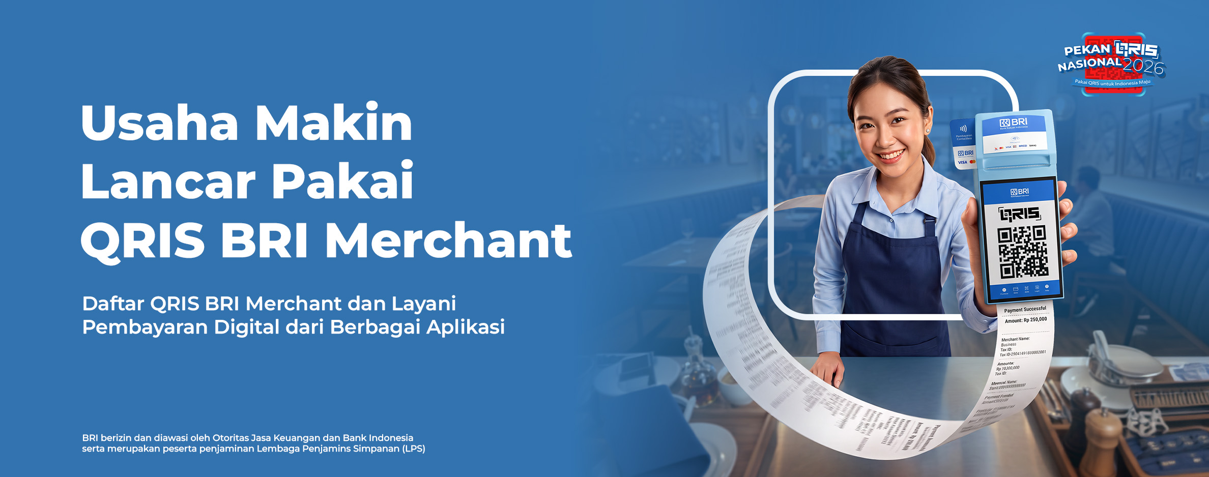 Usaha Makin Lancar Pakai QRIS BRI Merchant
