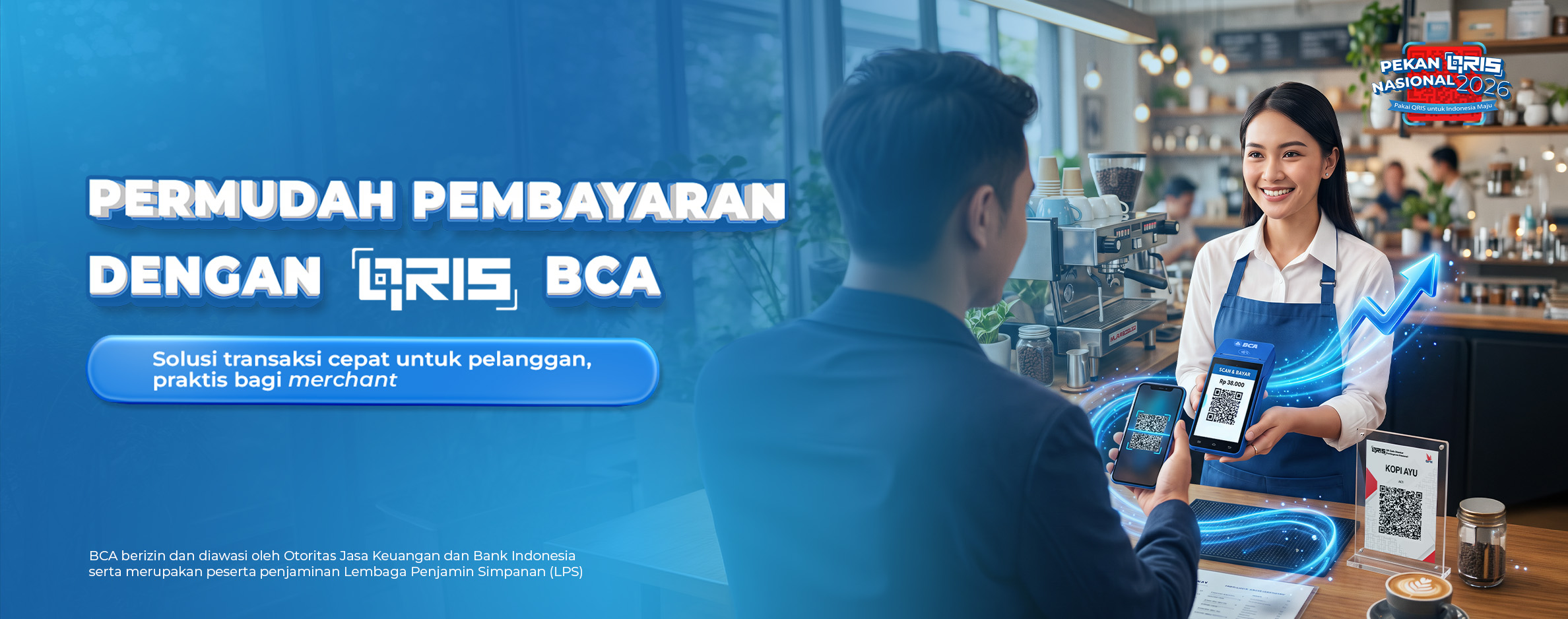 Tingkatkan Penjualan, Permudah Pembayaran dengan QRIS BCA