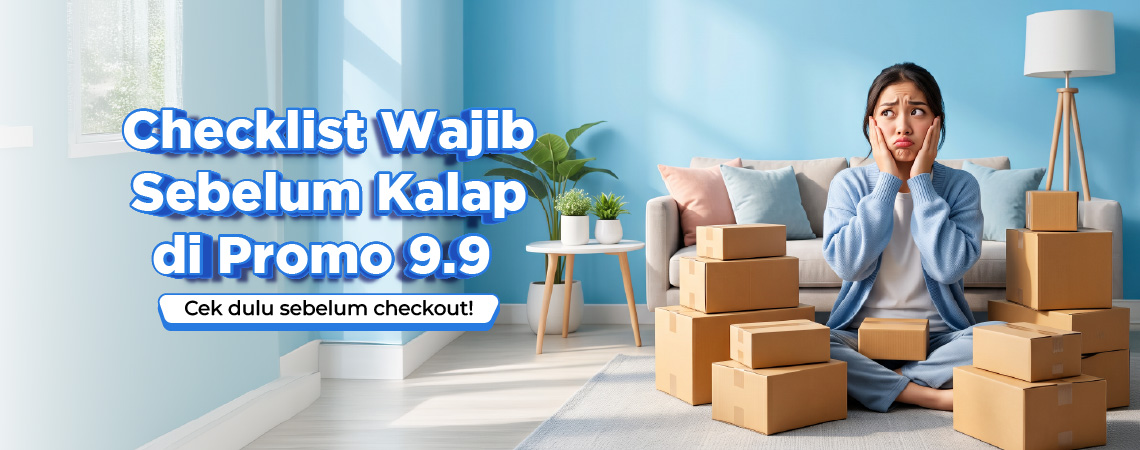 Checklist Wajib Sebelum Kalap di Promo 9.9