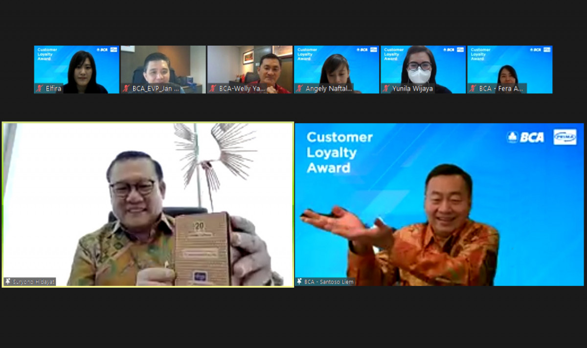20th Years Appreciation Customer Loyalty Award - Bank BCA x Jaringan PRIMA