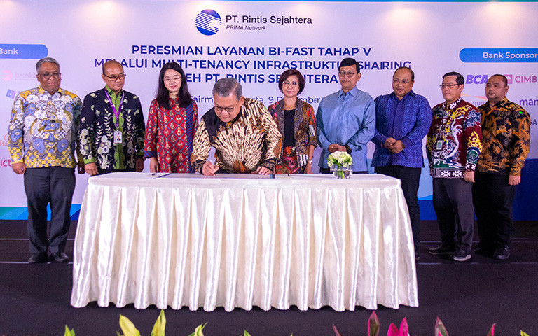 PT Rintis Sejahtera Koneksikan 9 Bank Jadi Peserta BI-FAST Tahap V