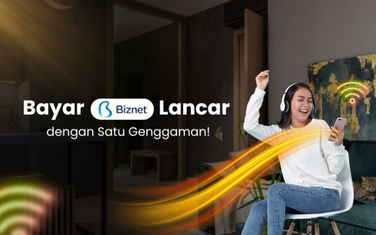 Bayar Biznet Lancar dengan Satu Genggaman!