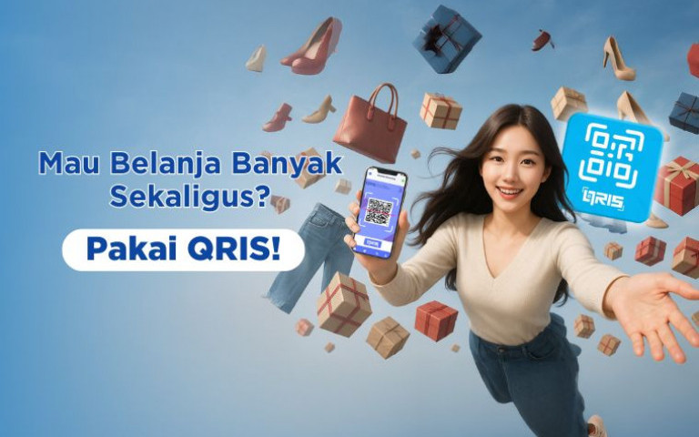 Mau Belanja Banyak Sekaligus? Pakai QRIS!