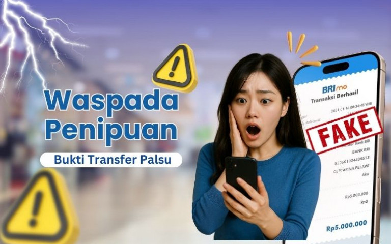 Waspada Penipuan Bukti Transfer Palsu