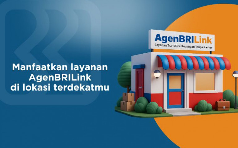 Manfaatkan layanan AgenBRILink di lokasi terdekatmu
