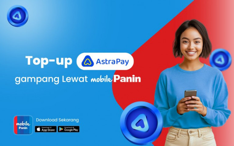Top-up AstraPay Gampang Lewat MobilePanin