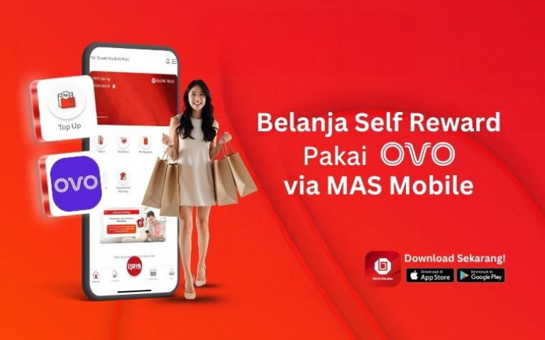 Belanja Self Reward Pakai OVO via Bebas by Bank MAS