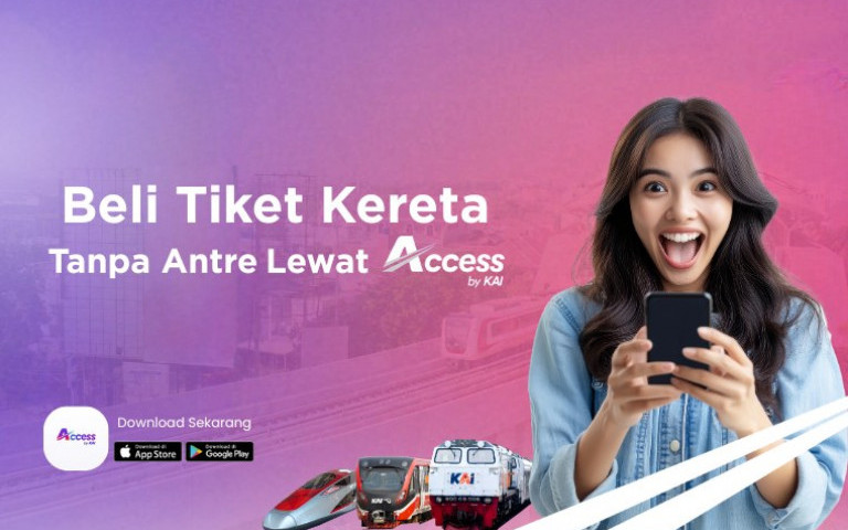 Beli Tiket Kereta Tanpa Antre Lewat KAI Access