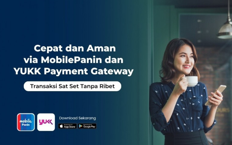 Bayar QRIS Cepat dan Aman via MobilePanin dan YUKK Payment Gateway, Transaksi Sat Set Tanpa Ribet