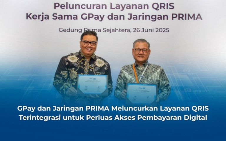 GPay dan Jaringan PRIMA Meluncurkan Layanan QRIS Terintegrasi  untuk Perluas Akses Pembayaran Digital