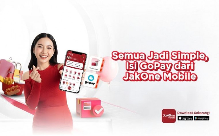 Semua Jadi Simpel, Isi GoPay dari JakOne Mobile