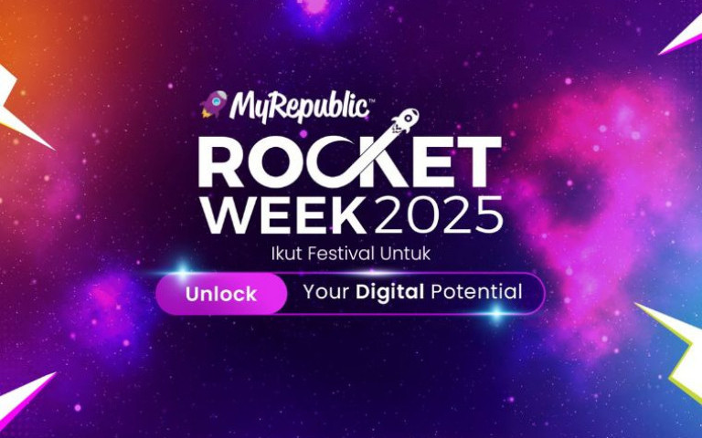 MyRepublic Rocket Week 2025: Ikut Festival untuk Unlock Your Digital Potential