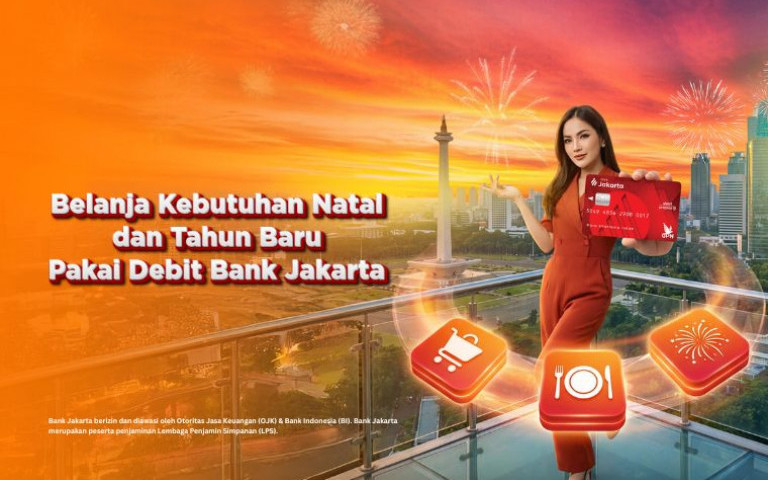 Belanja Kebutuhan Natal dan Tahun Baru Pakai Debit Bank Jakarta