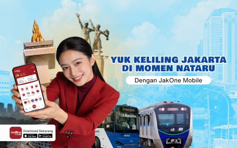 Yuk Keliling Jakarta di Momen Nataru dengan JakOne Mobile