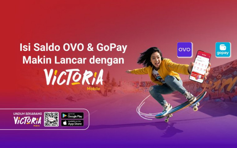 Isi Saldo OVO & GoPay Makin Lancar dengan Victoria Mobile!