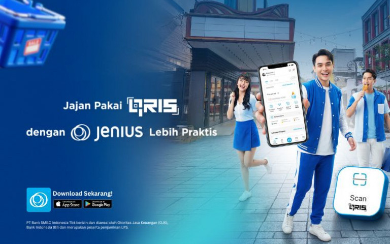 Jajan Pakai QRIS dengan Jenius Lebih Praktis