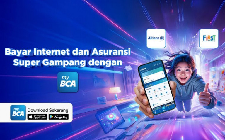 Bayar Internet dan Asuransi Super Gampang dengan MyBCA