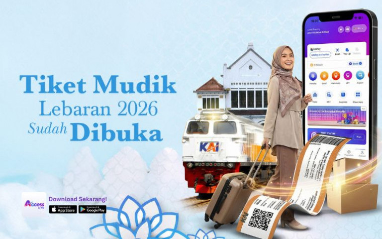 Tiket Kereta untuk Mudik Lebaran 2026 Sudah Dibuka!