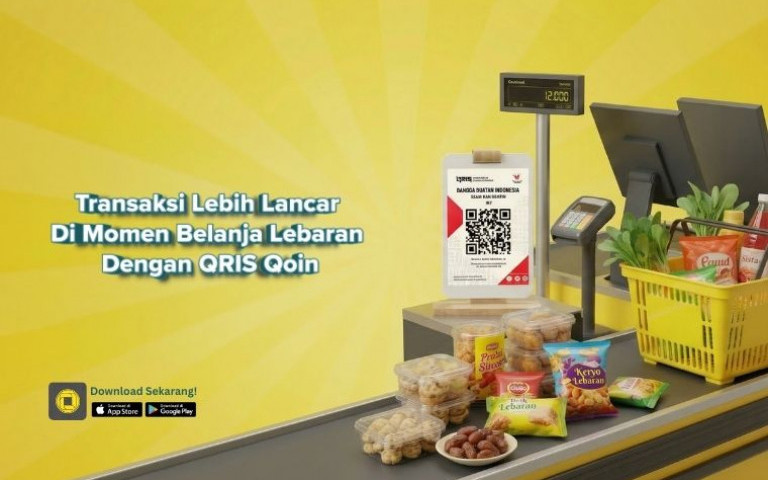 Transaksi Lebih Lancar di Momen Belanja Lebaran dengan QRIS Qoin