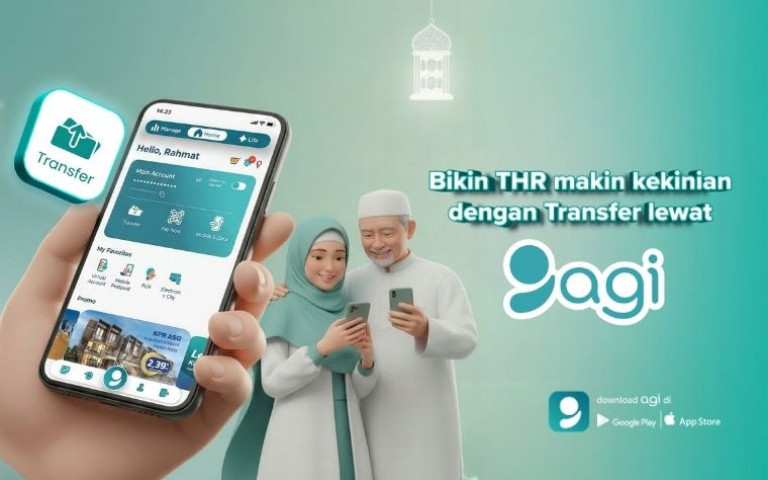 Bikin THR Makin Kekinian dengan Transfer lewat agi Digital Apps!