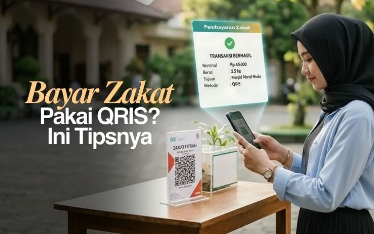 Bayar Zakat Pakai QRIS? Ini Tipsnya!