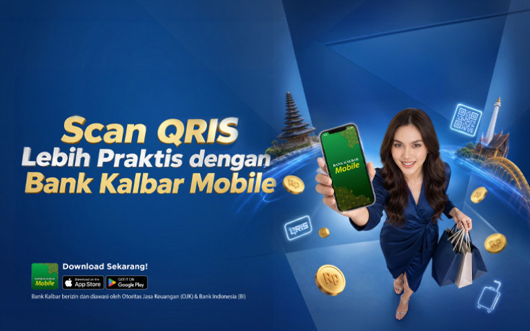 Scan QRIS Lebih Praktis dengan Bank Kalbar Mobile