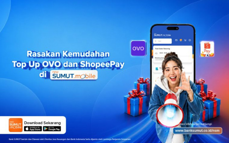 Rasakan Kemudahan Top Up OVO dan ShopeePay di Sumut Mobile 