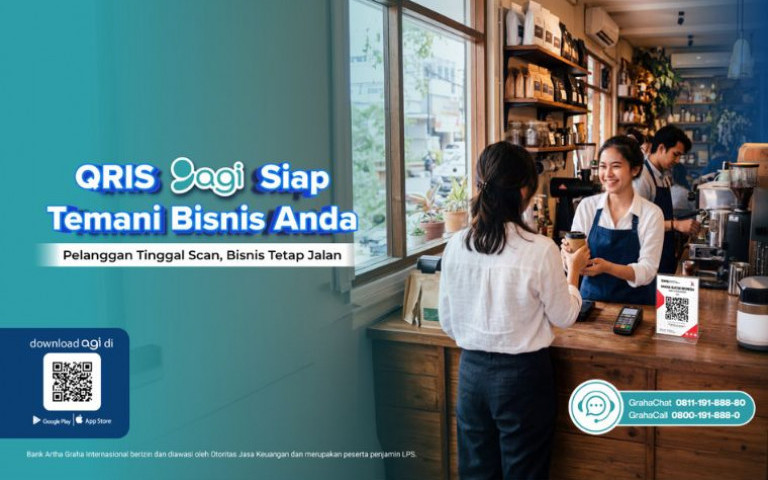 QRIS AGI Siap Temani Bisnis Anda