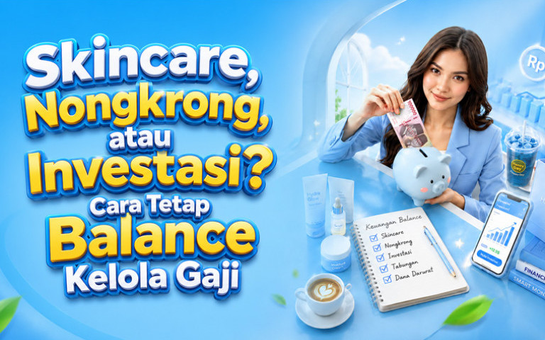 Skincare, Nongkrong, atau Investasi? Cara Tetap Balance Kelola Gaji