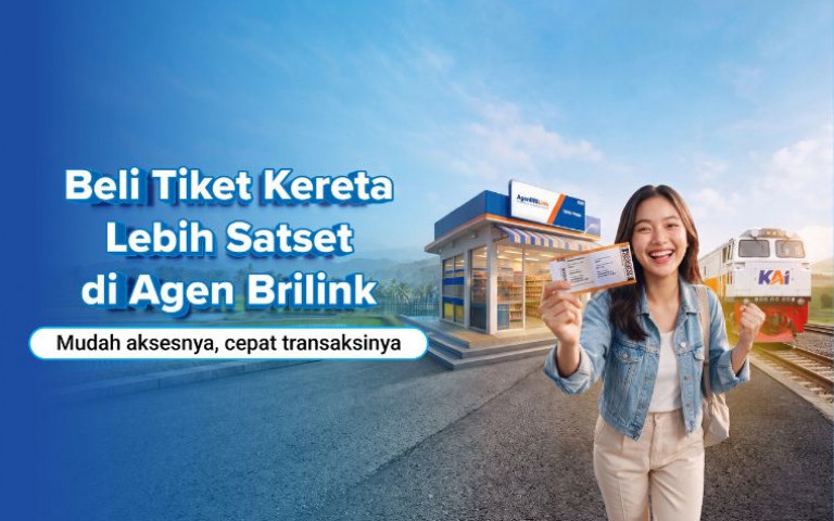 Beli Tiket Kereta Lebih Satset di Agen Brilink