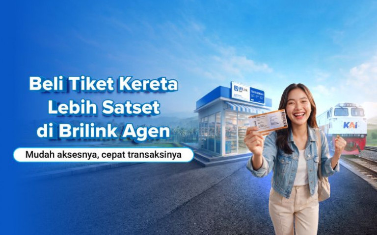 Beli Tiket Kereta Lebih Satset di Agen Brilink