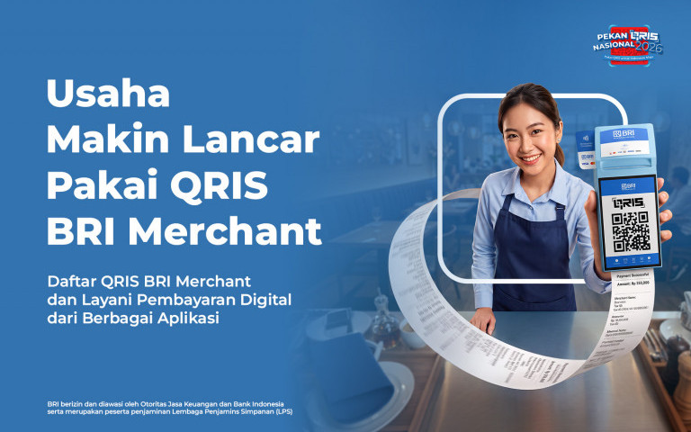 Usaha Makin Lancar Pakai QRIS BRI Merchant