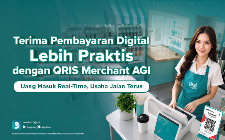 Terima Pembayaran Digital Lebih Praktis dengan QRIS Merchant AGI