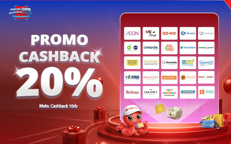 Belanja Pakai QRIS OCTO Dapat Cashback 20%